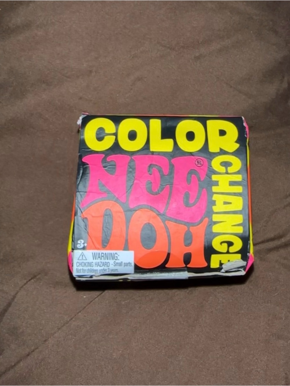NeeDoh Color Change Toy - Blue to Pink